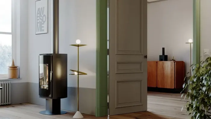 Піч-камін Defro Home Orbis TOP