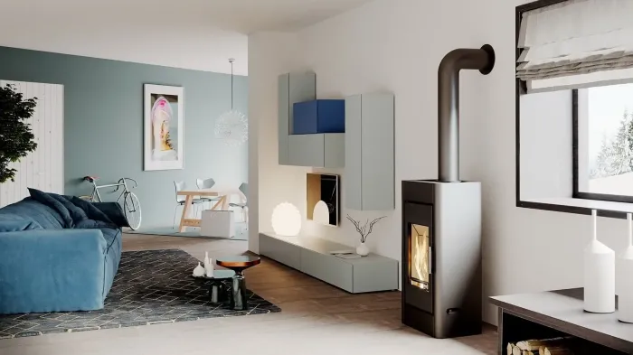 Піч-камін Defro Home SOLUM