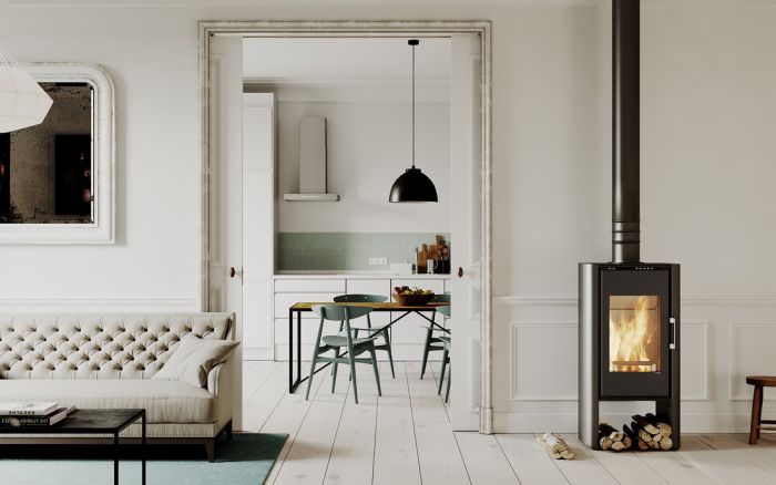 Піч-камін Defro Home SOLUM LOG