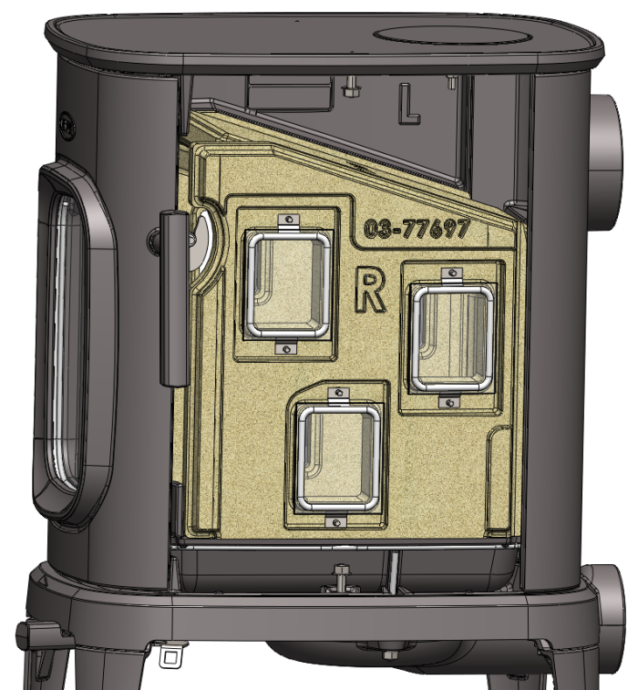 Піч-камін Dovre SAGA 107