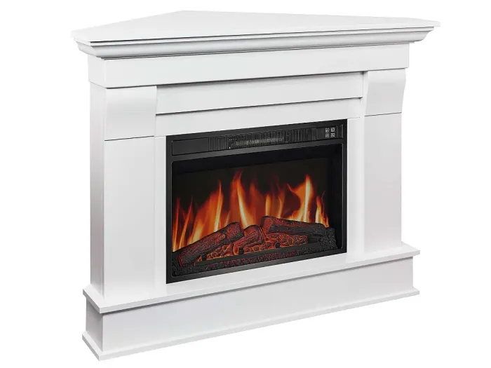 Електрокамін кутовий ArtiFlame Albion Corner AF23S білий