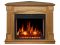 Камінокомплект універсальний 2в1 ArtiFlame Boston AF28S світлий дуб з обігрівом і звуком горіння вогню