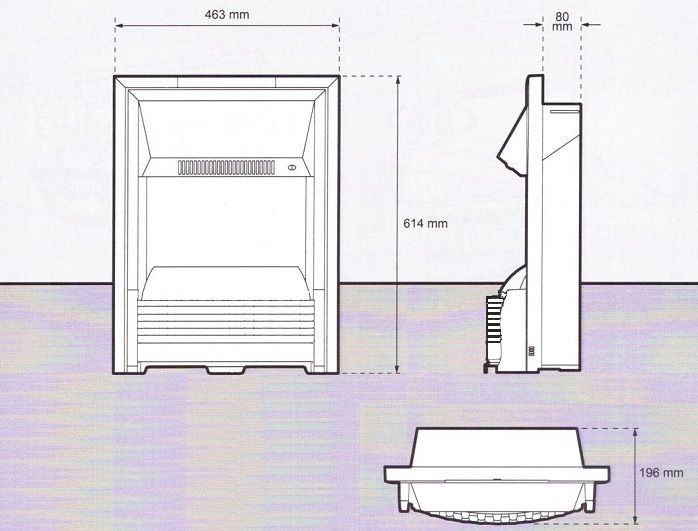 Електрокамін Dimplex Opti-myst Flagstaff