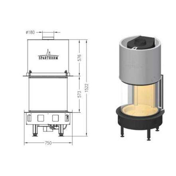 Камінна топка Spartherm Magic