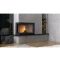 Камінна топка Defro Home INTRA SM BL (Чорний шамот)