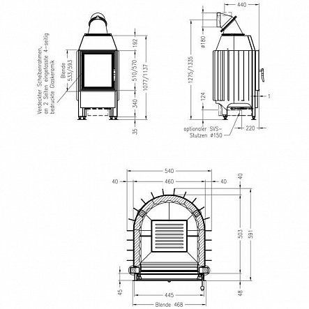 Камінна топка Spartherm Mini Z1-4S