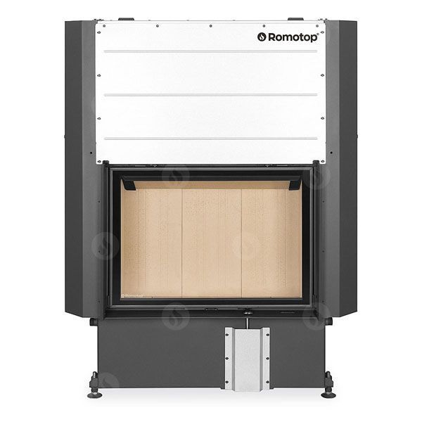 Камінна топка Romotop IMPRESSION 2g L 80.60.01 - топка з подвійним склом та підйомними дверцятами, світлий шамот  