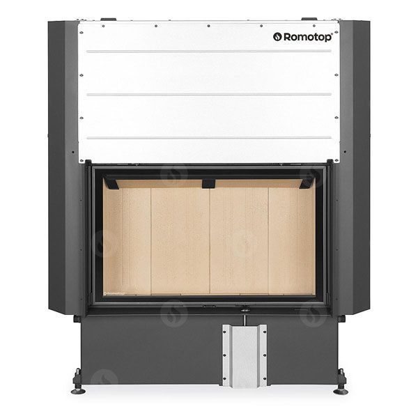 Камінна топка Romotop IMPRESSION 2g L 93.60.01 - топка з подвійним склом та підйомними дверцятами, світлий шамот