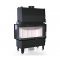 Камінна топка з водяним контуром Defro Home Riva ME BL Short