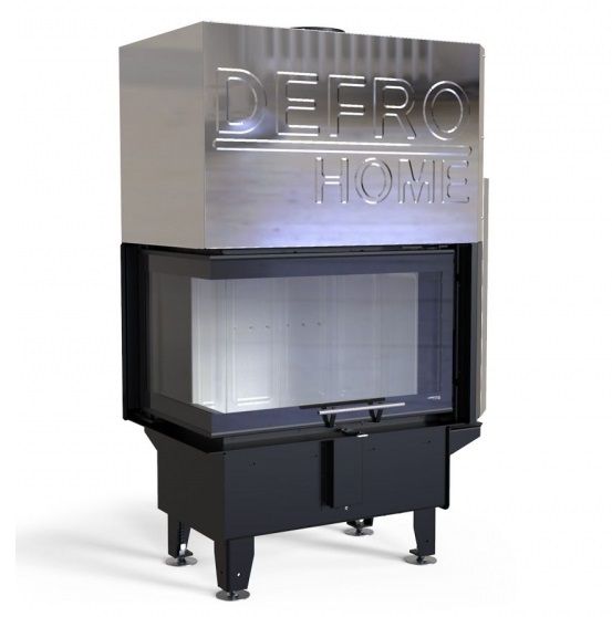 Камінна топка з водяним контуром Defro Home Riva SM BL G Short