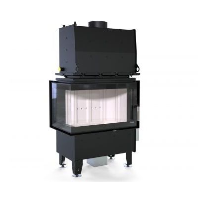 Камінна топка з водяним контуром Defro Home Riva SM BL Short