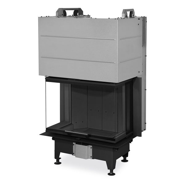 Камінна топка Romotop Romotop HEAT C 3g L 65.52.31.25 - тристороння камінна топка з темним шамотом