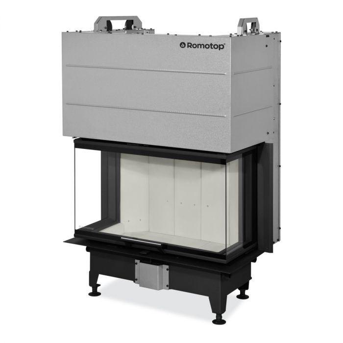Камінна топка Romotop HEAT C 3g L 80.52.31.21 -  тристороння топка з роздільним склом та підйомними дверцятами