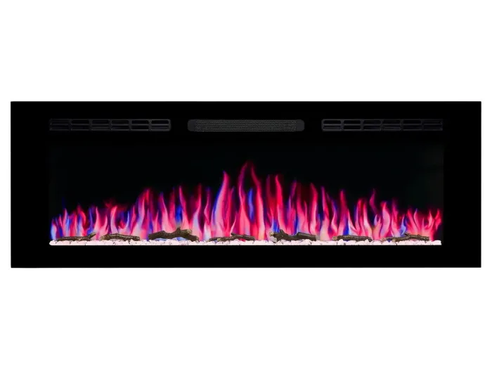 Електрокамін настінний / вбудовуваний ArtiFlame AF50WR з обігрівом і звуком горіння вогню