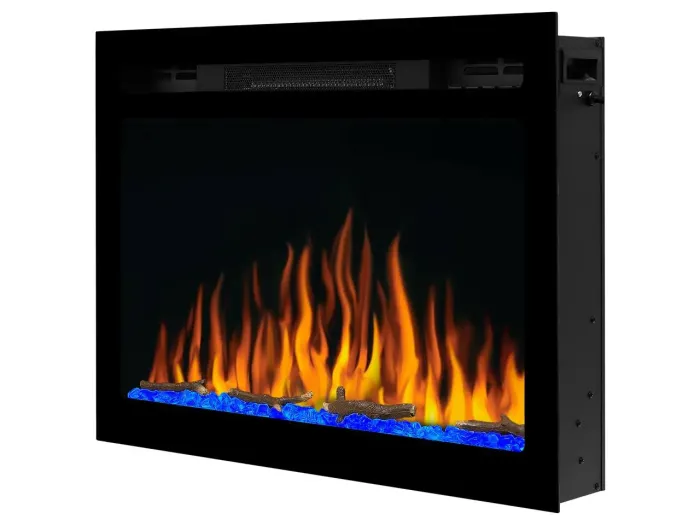 Електрокамін настінний / вбудовуваний ArtiFlame AF27WR з обігрівом і звуком горіння вогню