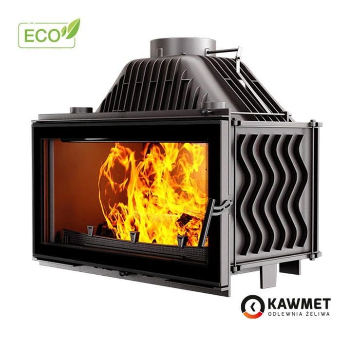 Камінна топка KAWMET W16 Black (13.5 kW) ECO