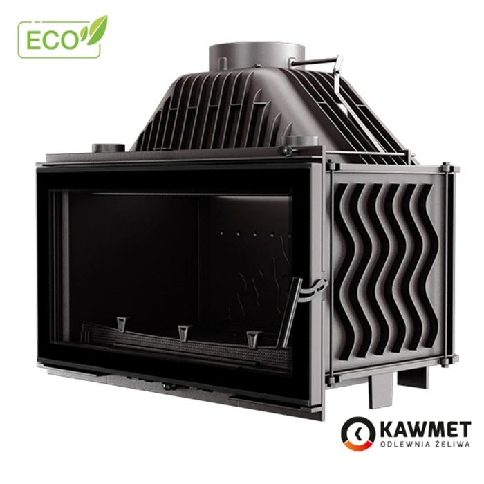 Камінна топка KAWMET W16 Black (13.5 kW) ECO