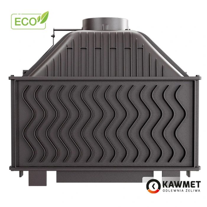 Камінна топка KAWMET W16 Black (13.5 kW) ECO