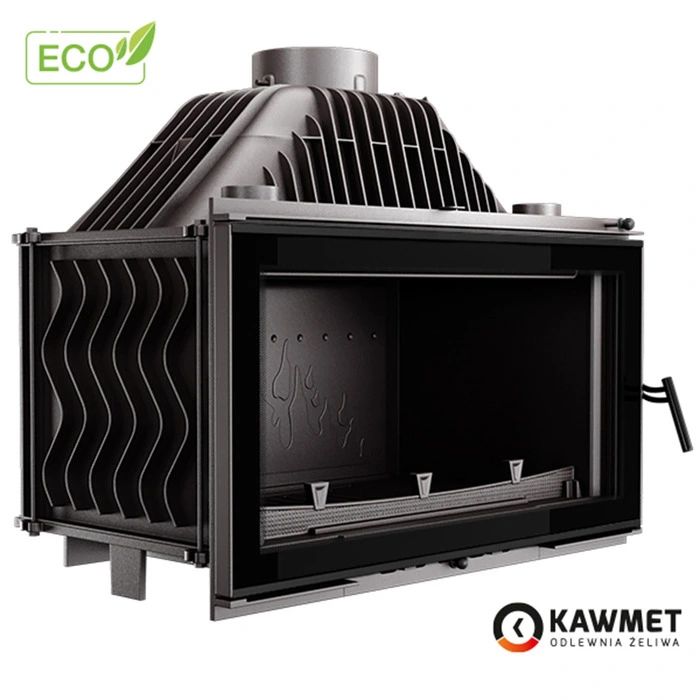 Камінна топка KAWMET W16 Black (16.3 kW) ECO