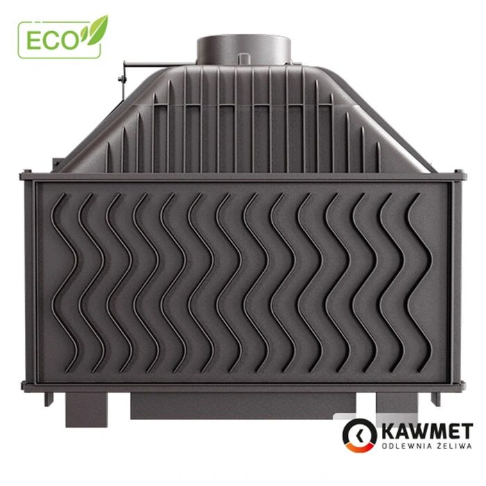 Камінна топка KAWMET W16 Black (16.3 kW) ECO