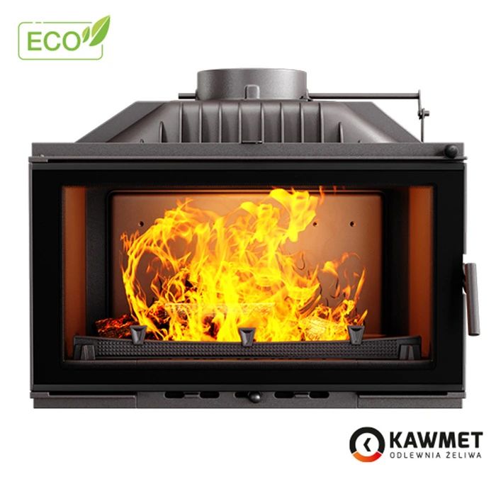 Камінна топка KAWMET W16 Black (9.4 kW) ECO