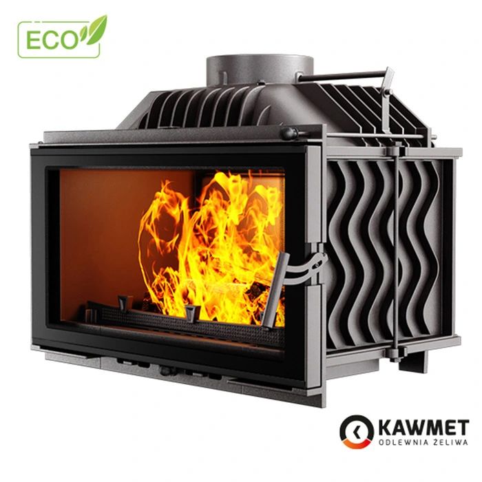 Камінна топка KAWMET W16 Black (9.4 kW) ECO