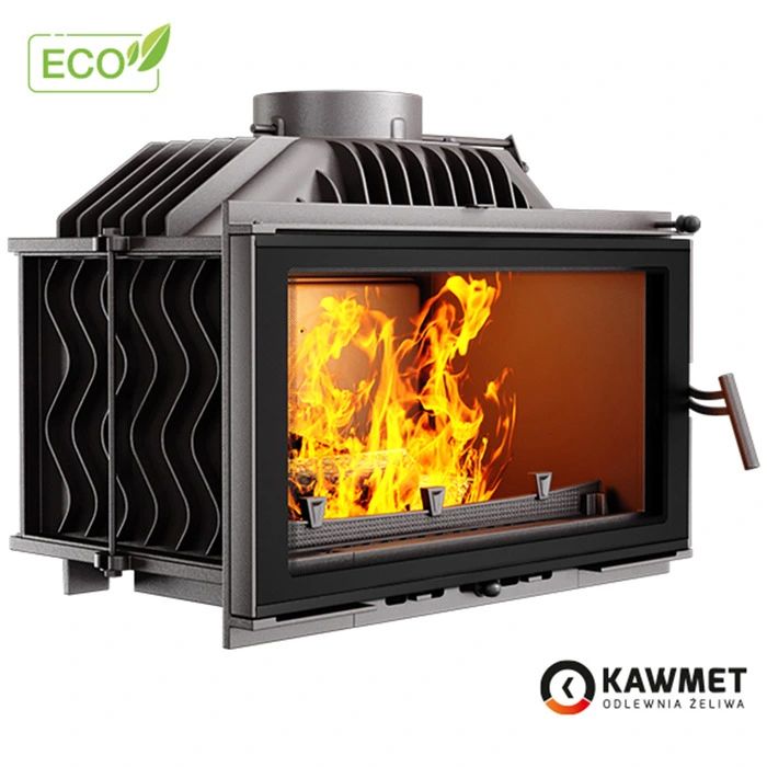 Камінна топка KAWMET W16 Black (9.4 kW) ECO