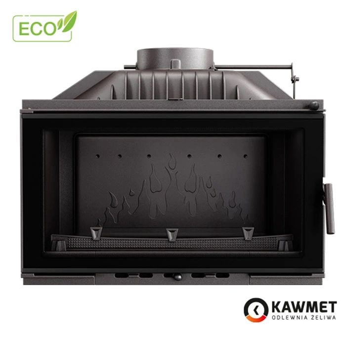 Камінна топка KAWMET W16 Black (9.4 kW) ECO
