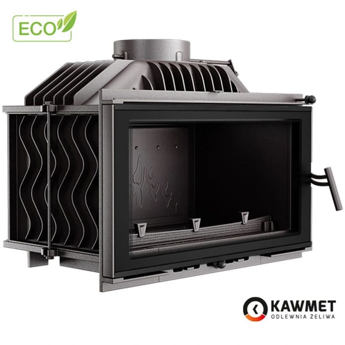 Камінна топка KAWMET W16 Black (9.4 kW) ECO