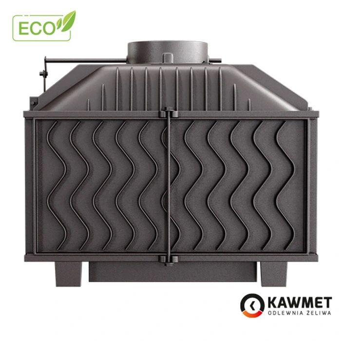 Камінна топка KAWMET W16 Black (9.4 kW) ECO