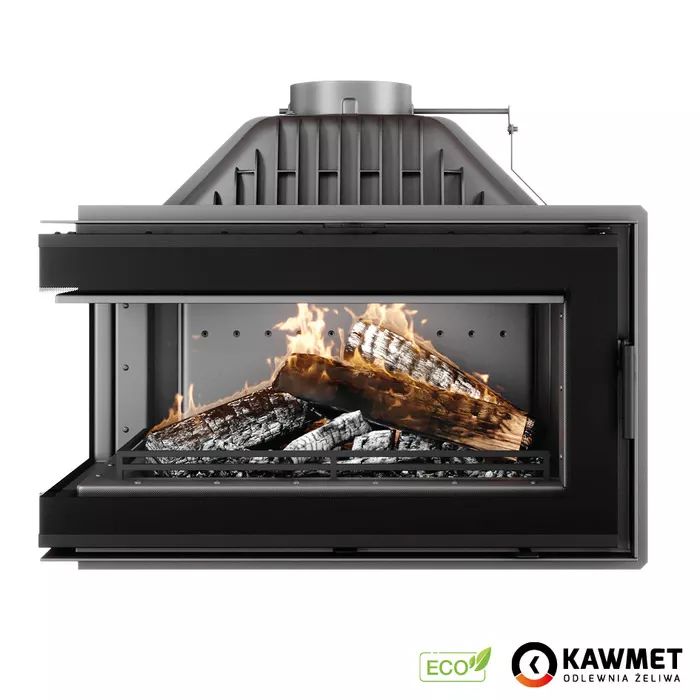 Камінна топка KAWMET W16 LB Black (13.5 kW) ECO