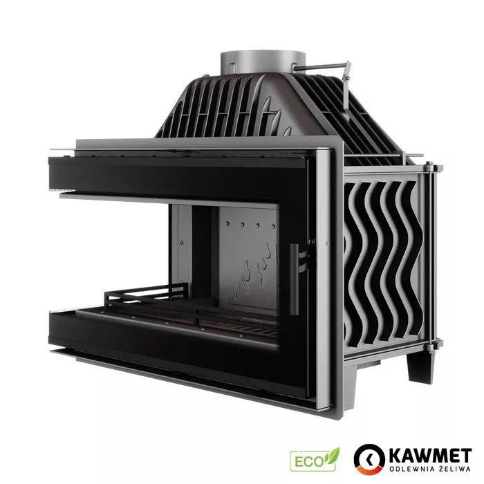 Камінна топка KAWMET W16 LB Black (13.5 kW) ECO