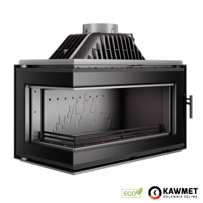 Камінна топка KAWMET W16 LB Black (13.5 kW) ECO