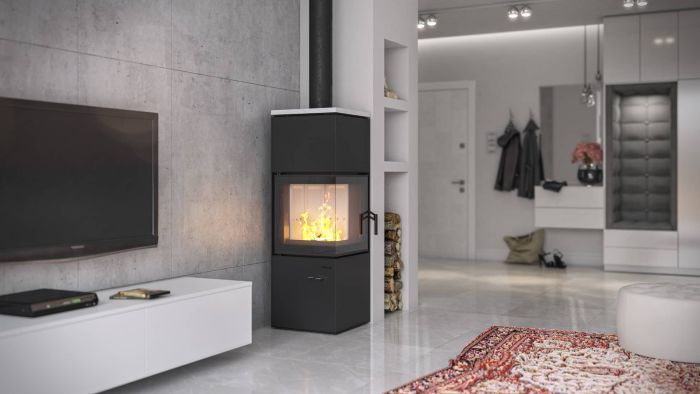 Піч-камін Defro Home QUADRUM