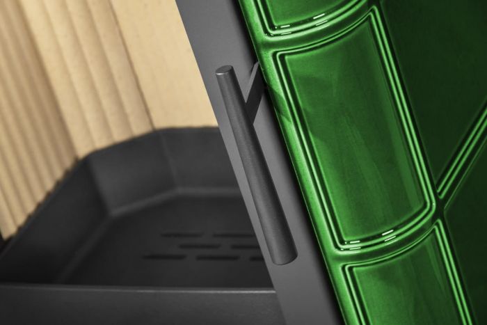 Сталева піч камін Romotop SIENA N 02 - кераміка