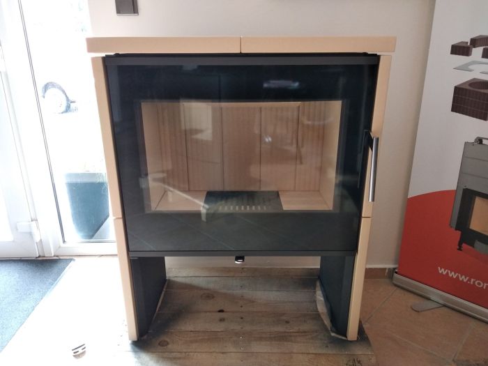Сталева піч камін Romotop RIANO N 02 - кераміка