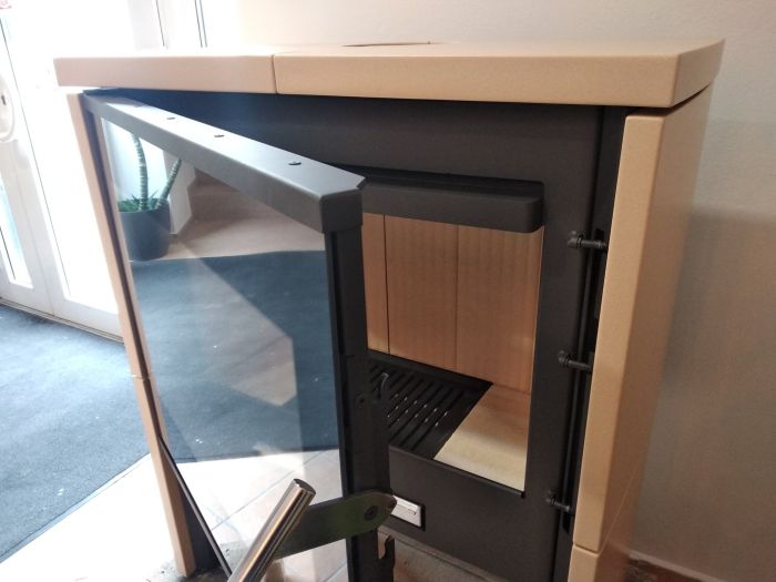 Сталева піч камін Romotop RIANO N 02 - кераміка