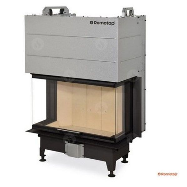 Камінна топка Romotop HEAT C 3g L 80.52.31.21 -  тристороння топка з роздільним склом та підйомними дверцятами