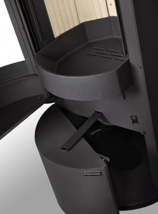 Сталева піч камін Romotop LUANCO N 01 AKUM акумуляційна піч-камін - кераміка
