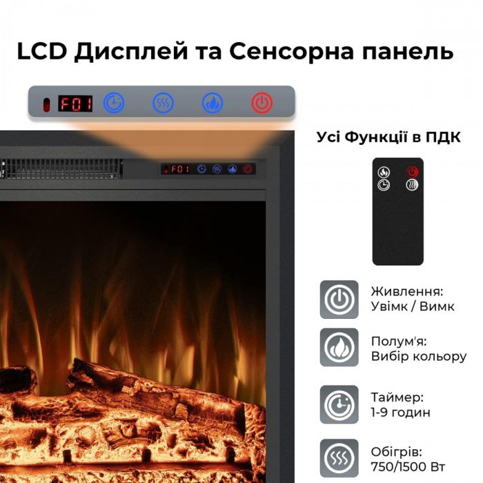 Електрокамін Royal Goodfire Lite 33 (EF33B)