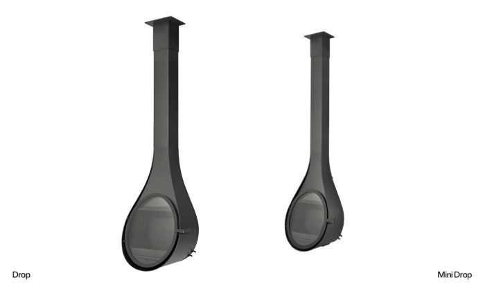 Дизайнерський камін Rocal Drop Mini