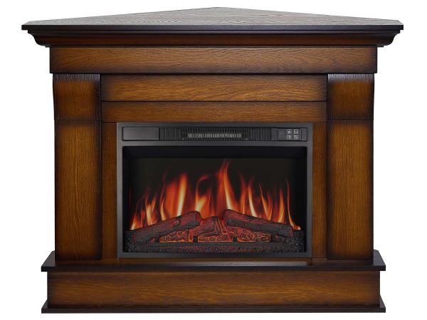 Камінокомплект кутовий ArtiFlame ALBION CORNER AF23S дуб антик (зі звуком)