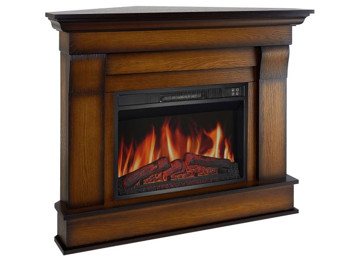Камінокомплект кутовий ArtiFlame ALBION CORNER AF23S дуб антик (зі звуком)