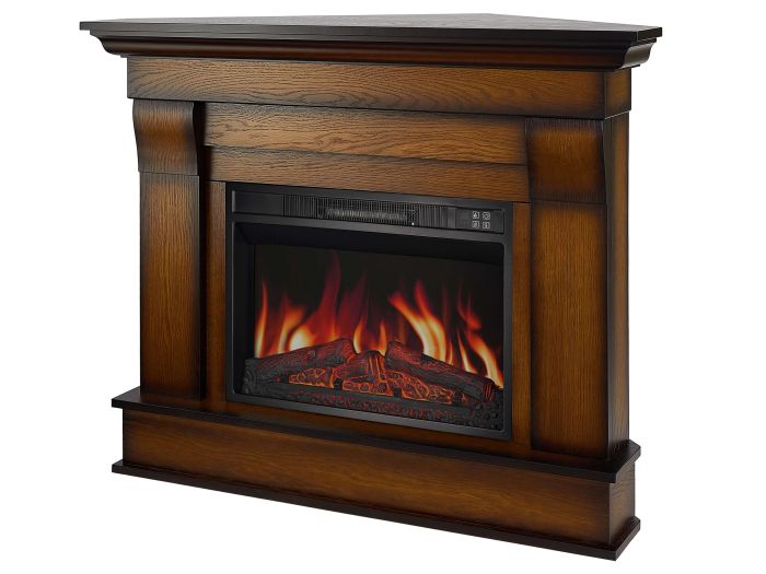 Камінокомплект кутовий ArtiFlame ALBION CORNER AF23S дуб антик (зі звуком)