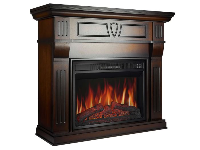 Камінокомплект ArtiFlame BEETHOVEN AF23S махагон коричневий антик (зі звуком)