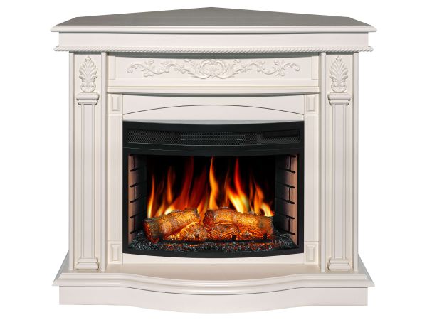 Камінокомплект універсальний 2в1 ArtiFlame Cardinal AF25 білий дуб