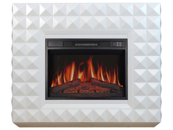 Камінокомплект ArtiFlame DIAMOND AF23S білий б'янко (зі звуком)