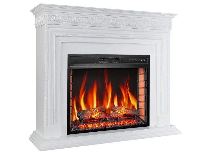 Камінокомплект ArtiFlame PRATELLA AF28S білий б'янко (зі звуком)