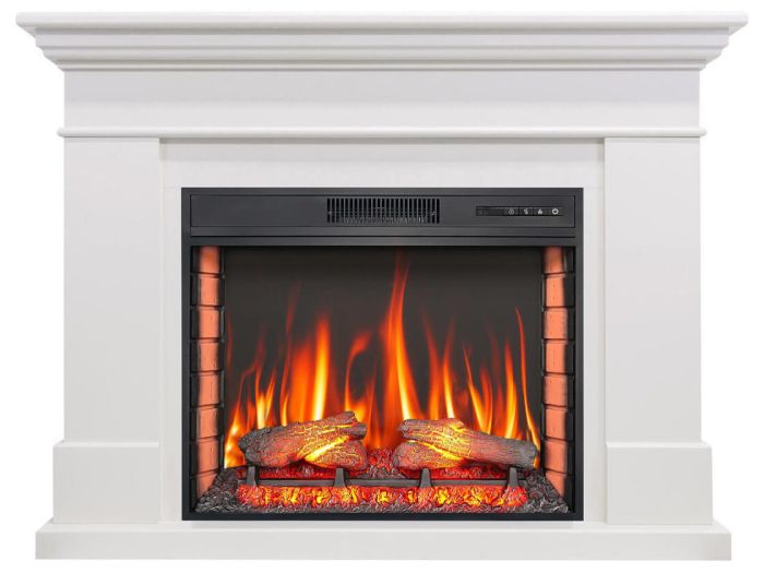 Камінокомплект ArtiFlame SACRAMENTO AF28S білий б'янко (зі звуком)