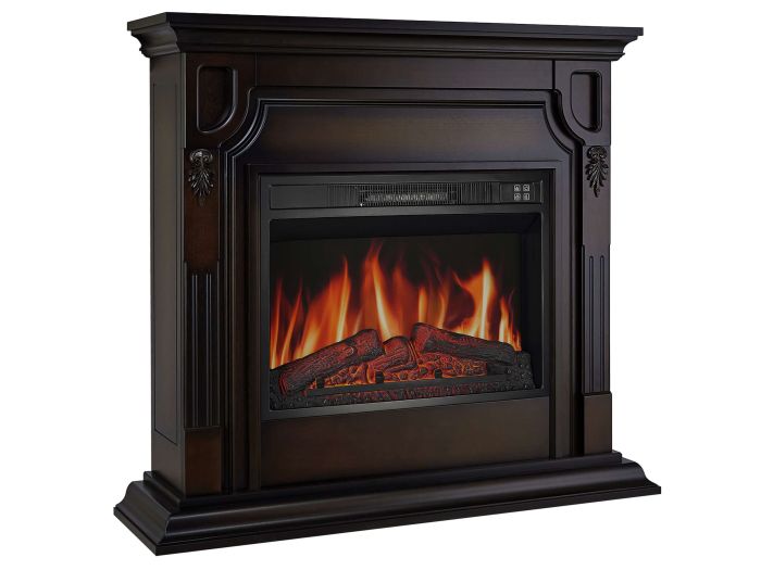 Камінокомплект універсальний ArtiFlame TORONTO AF23S махагон коричневий антик (зі звуком) 2в1
